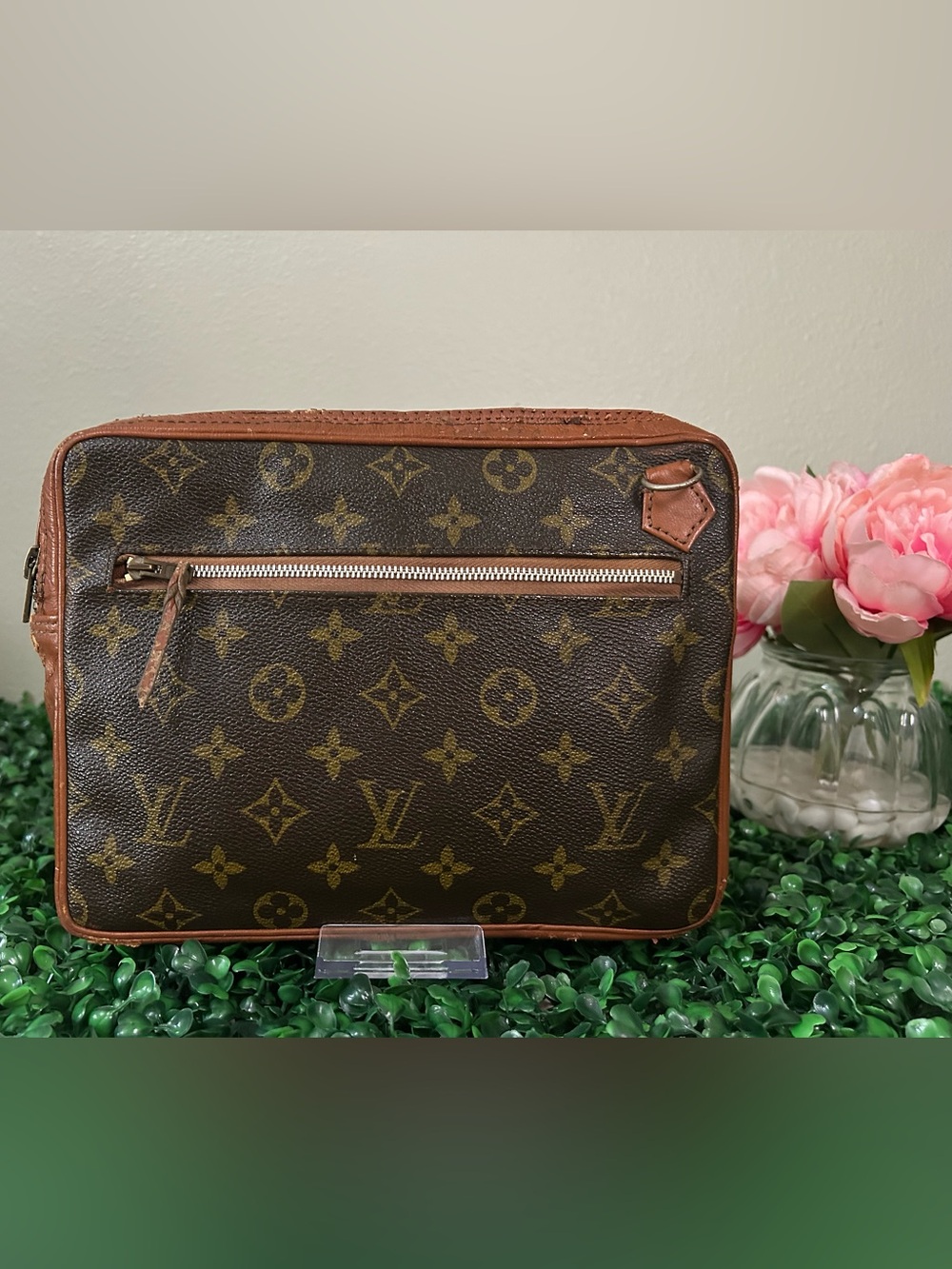 Louis Vuitton Vintage Monogram Crossbody / Clutch Project Bag